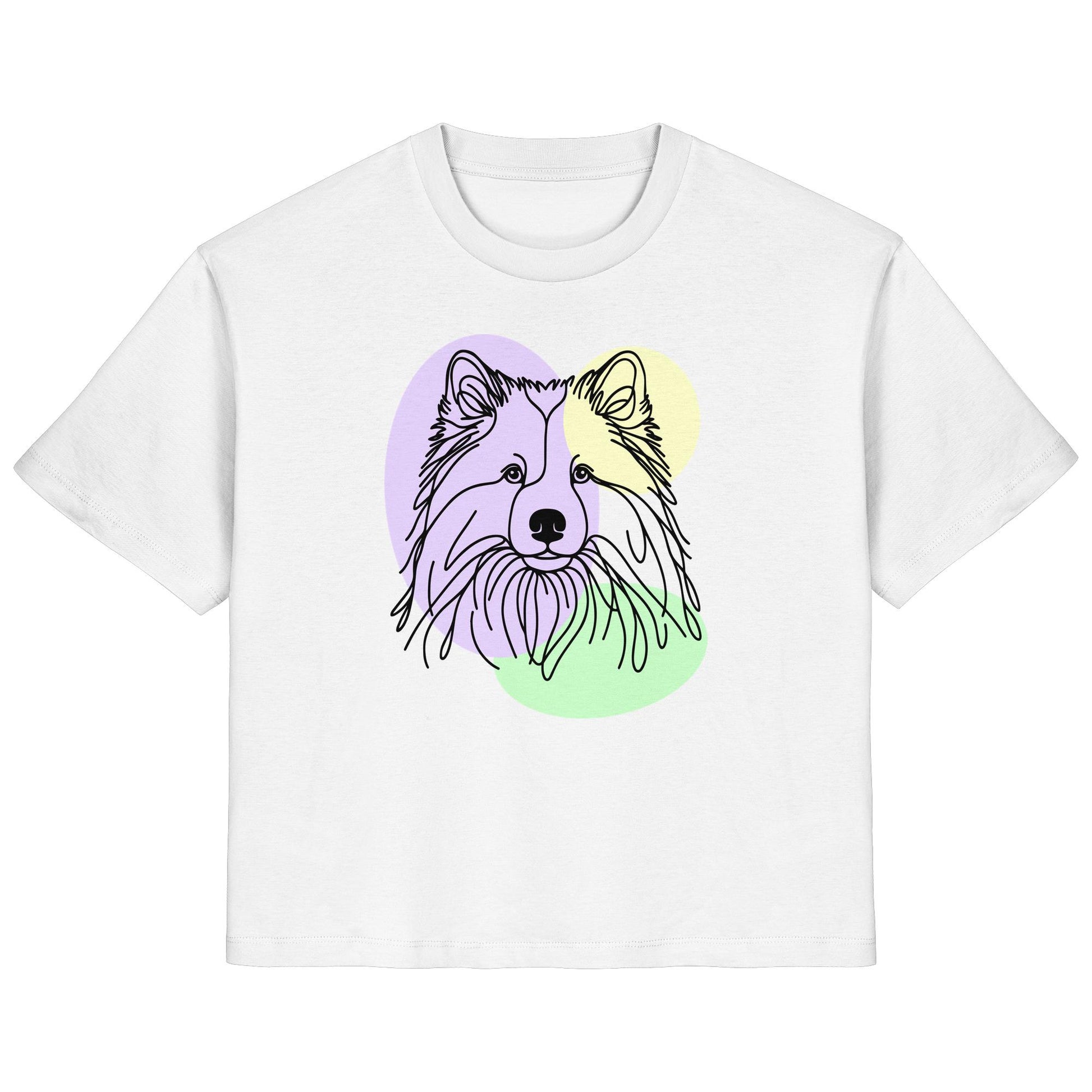 Line Art - Süßer Eurasier - Ladies Organic Shirt