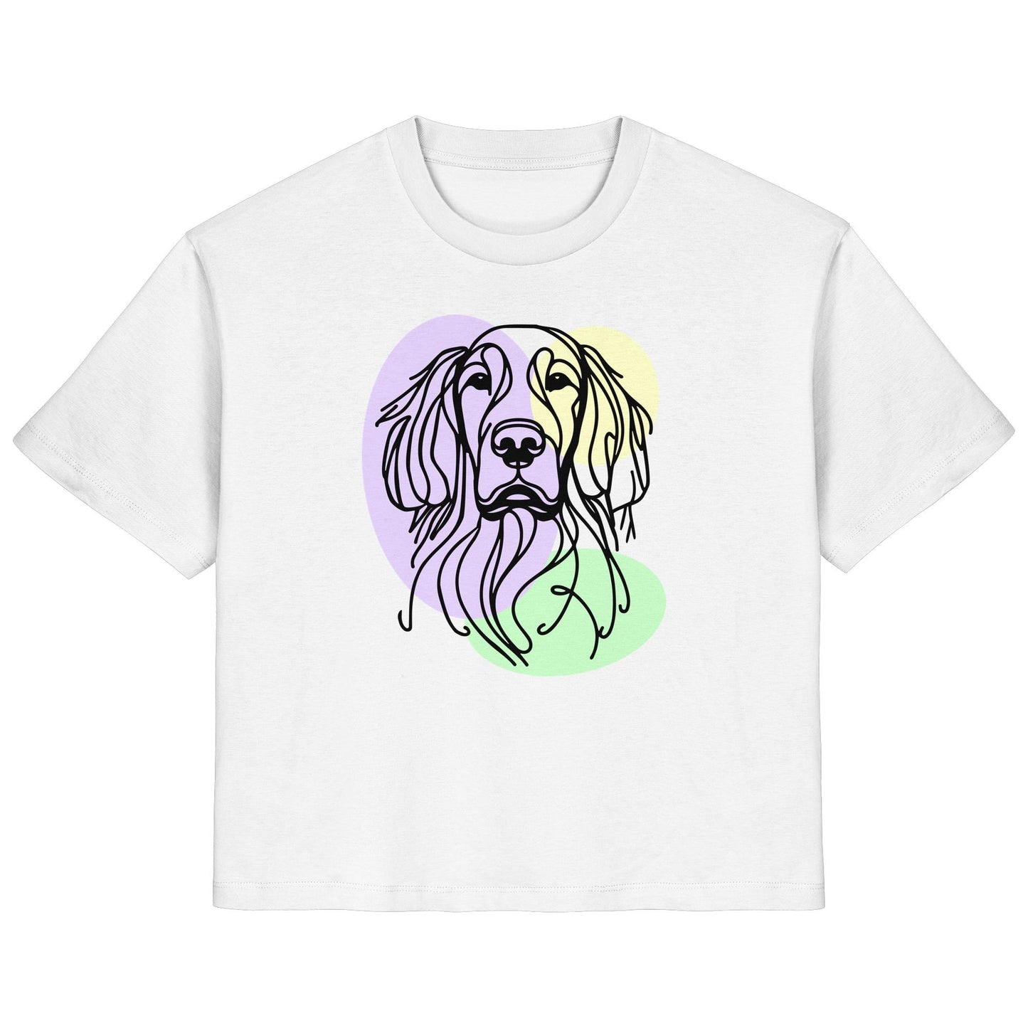 Line Art - Süßer Gordon Setter - Ladies Organic Shirt