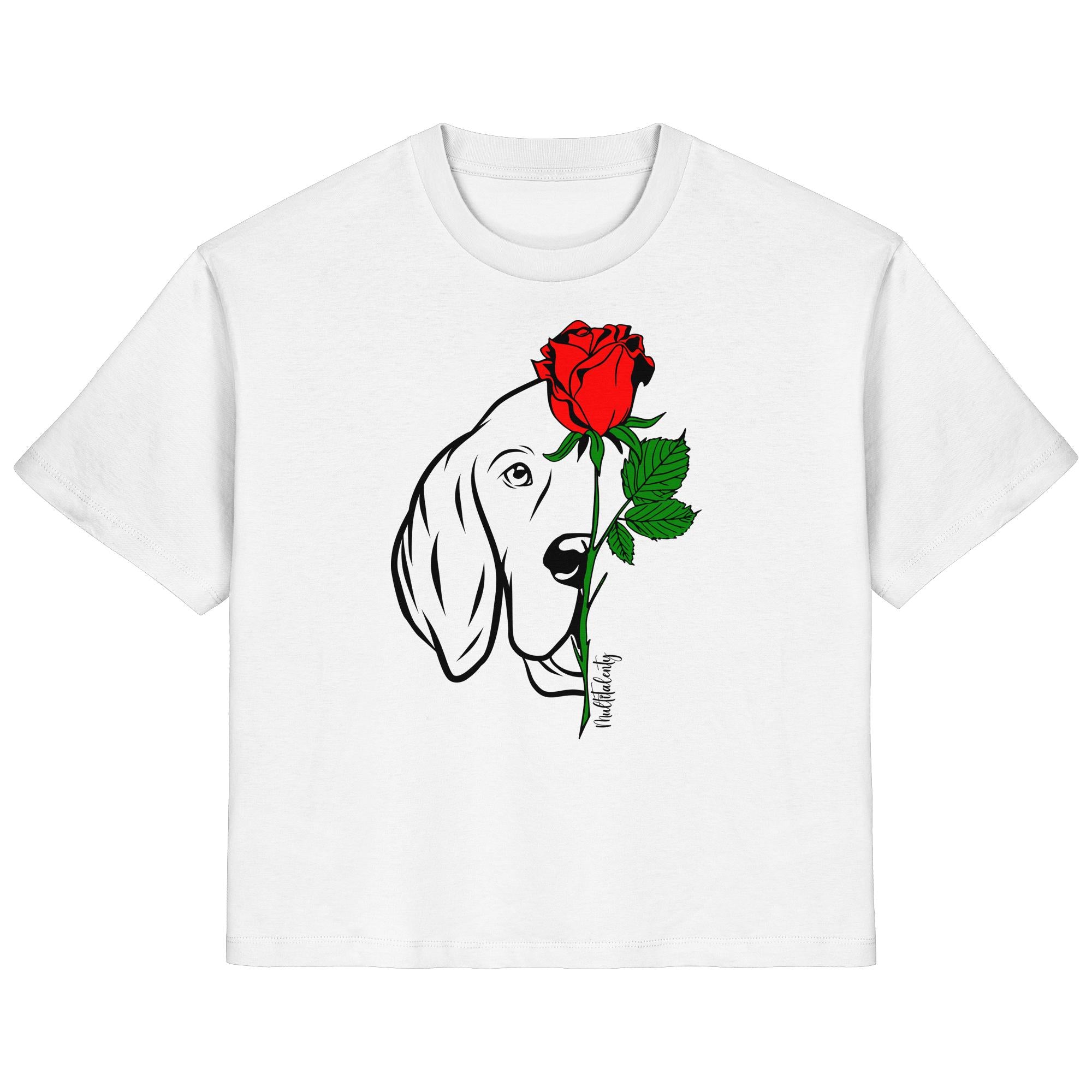 Tattoo Rose - English Setter - Ladies Organic Shirt