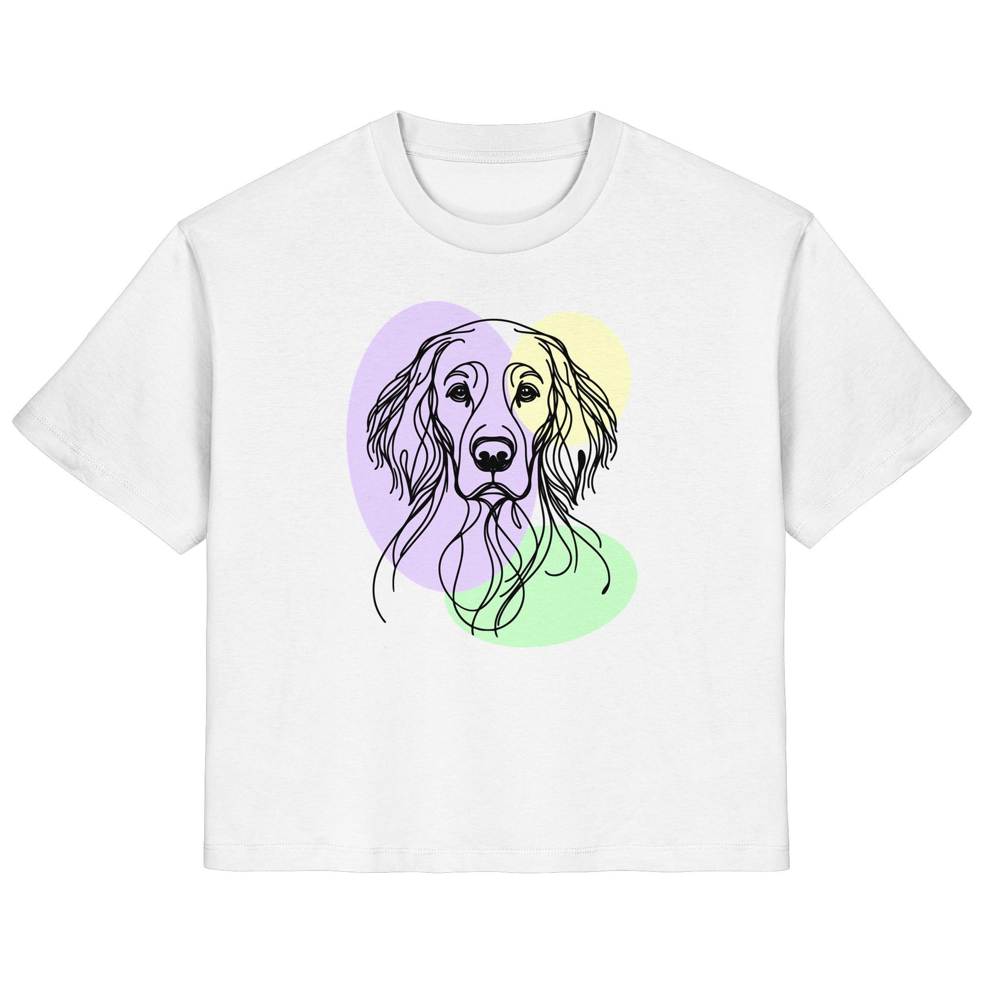 Line Art - Süßer English Setter - Ladies Organic Shirt