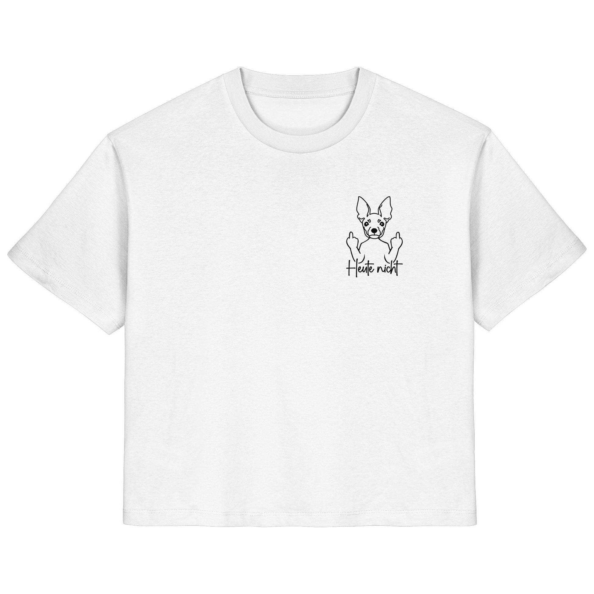 Heute nicht - Zwergpinscher - Ladies Organic Shirt