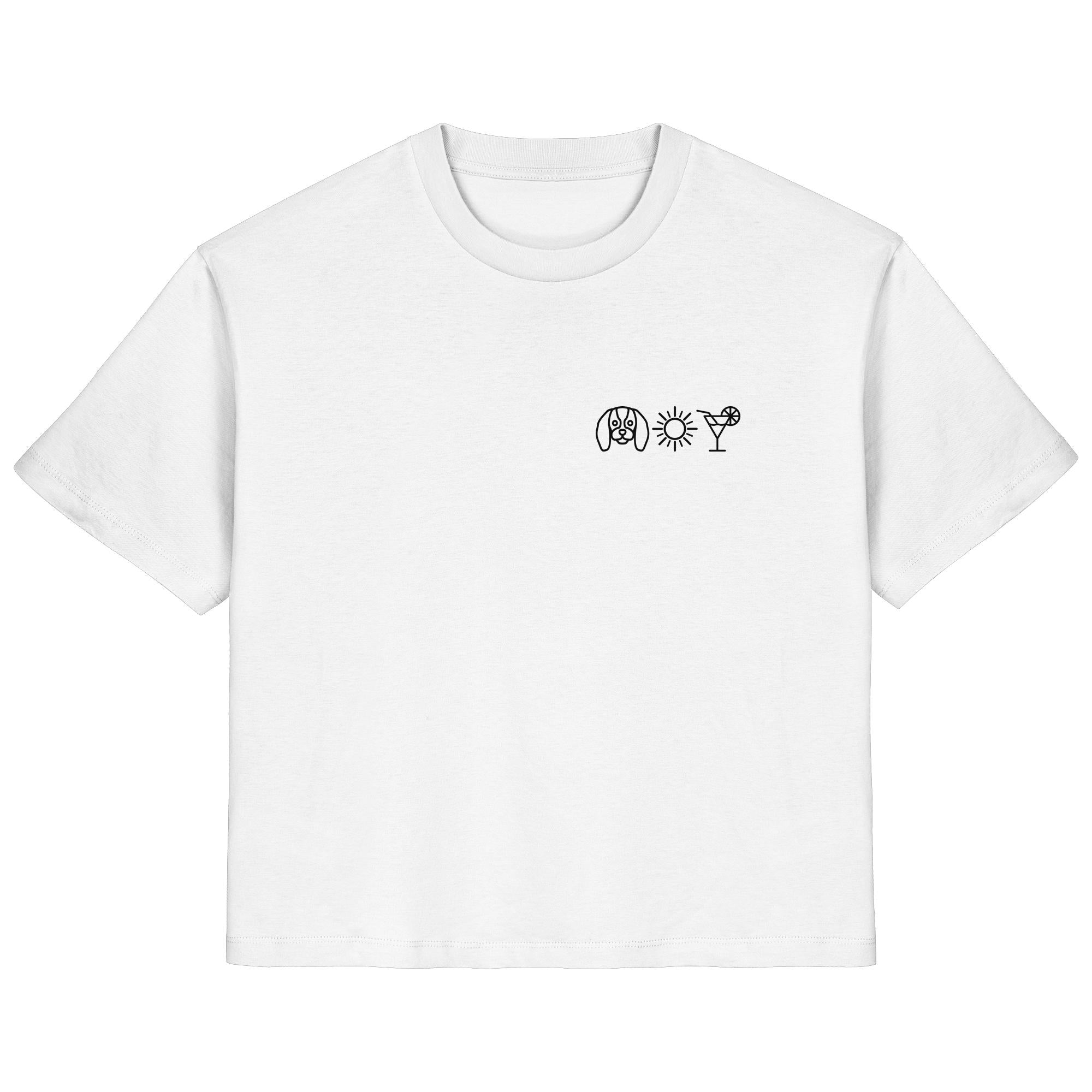 Cavalier King Charles Spaniel - Sonne Cocktail - Ladies Organic Shirt