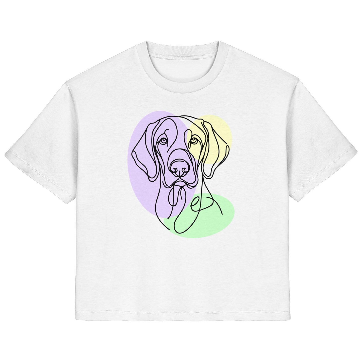 Line Art - Süßer Vizsla - Ladies Organic Shirt