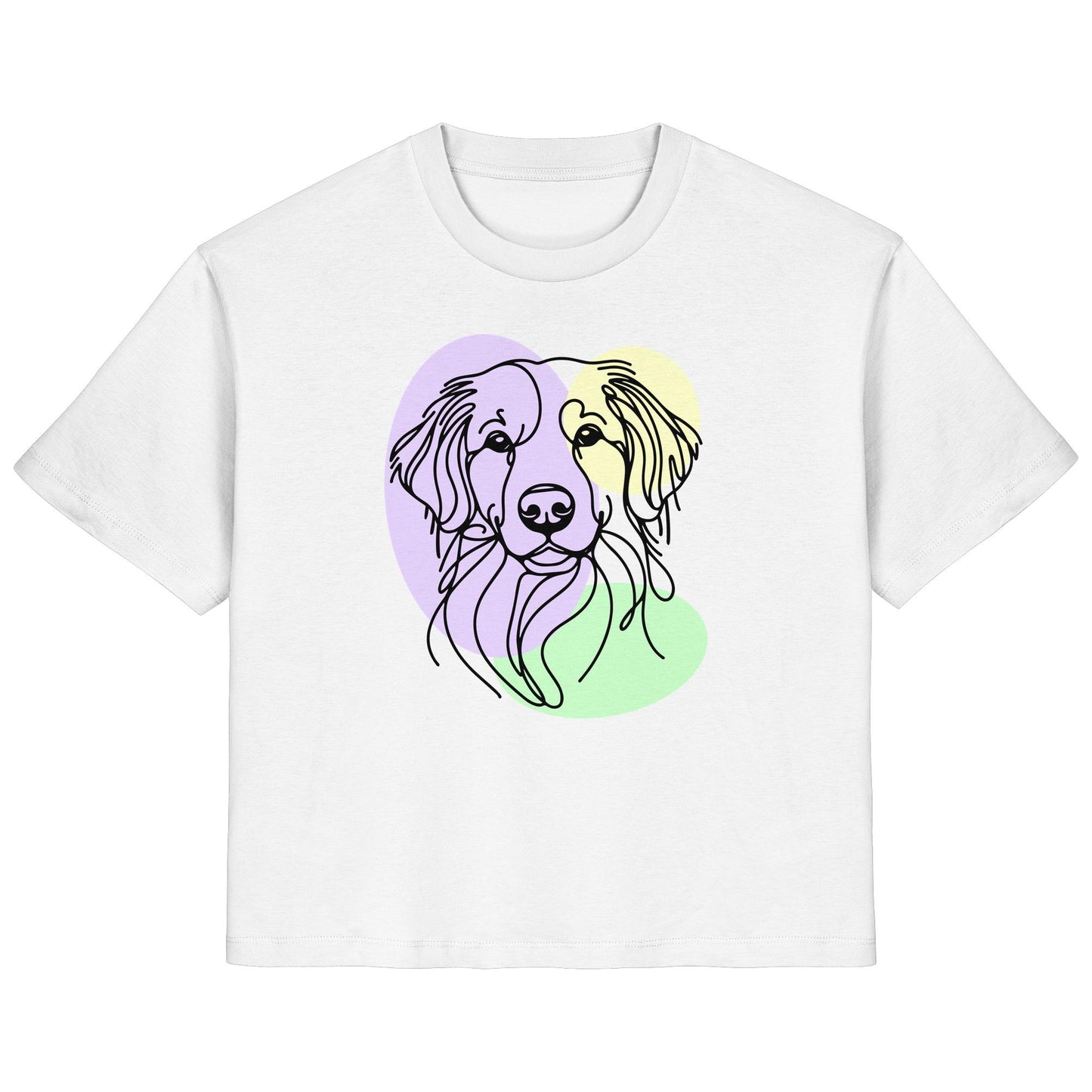 Line Art - Süßer Kooikerhondje - Ladies Organic Shirt