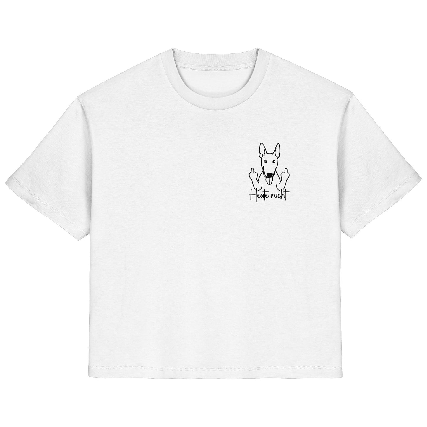 Heute nicht - Bullterrier - Ladies Organic Shirt