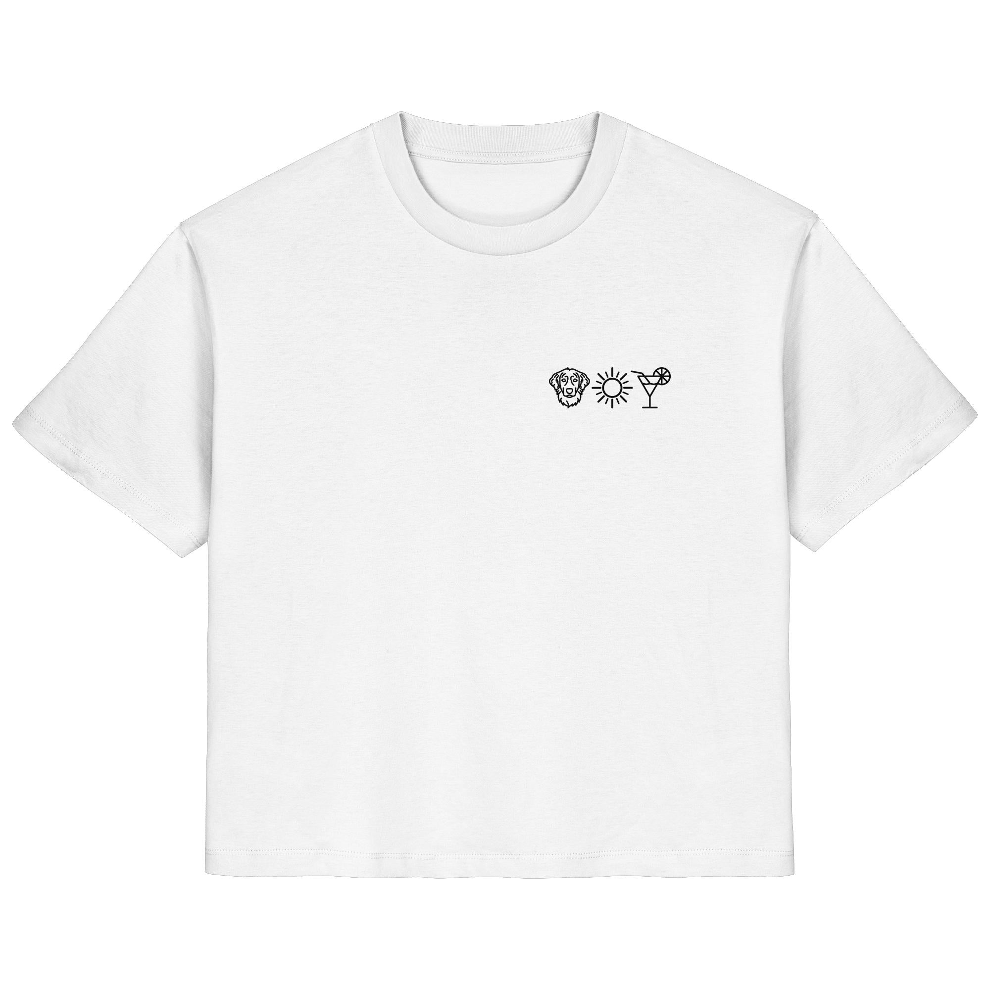 Nova Scotia Duck Tolling Retriever - Sonne Cocktail - Ladies Organic Shirt