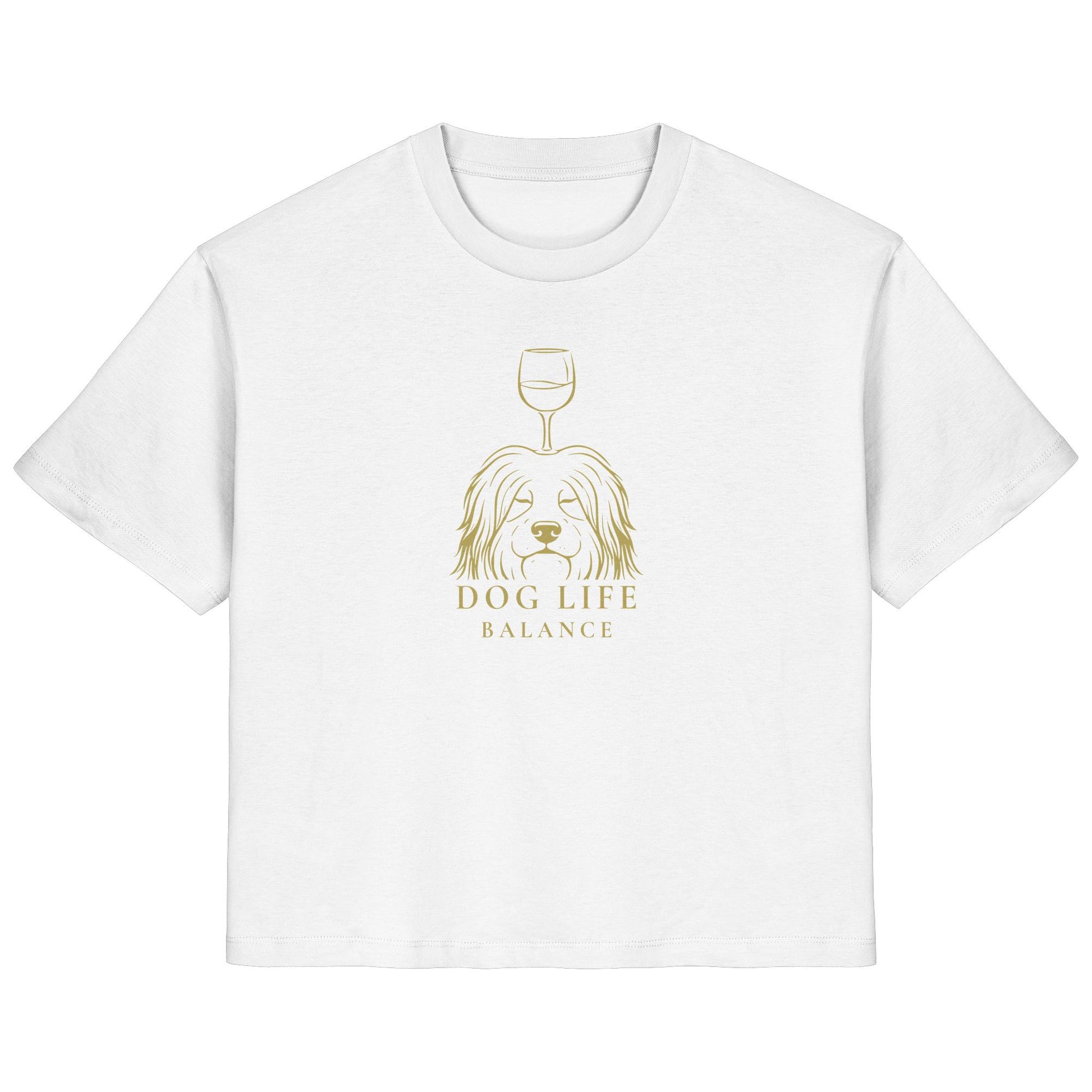 Dog Life Balance - Bearded Collie - Ladies Organic Shirt