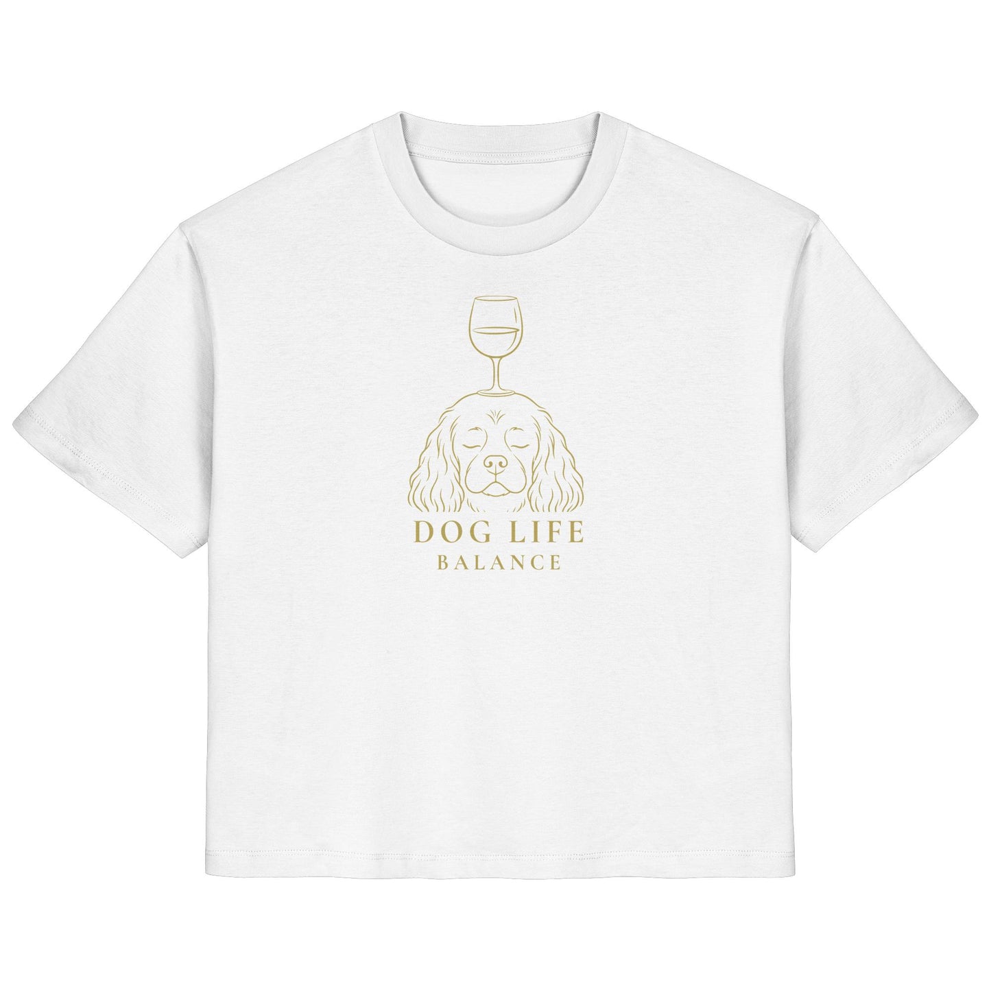 Dog Life Balance - American Cocker Spaniel - Ladies Organic Shirt