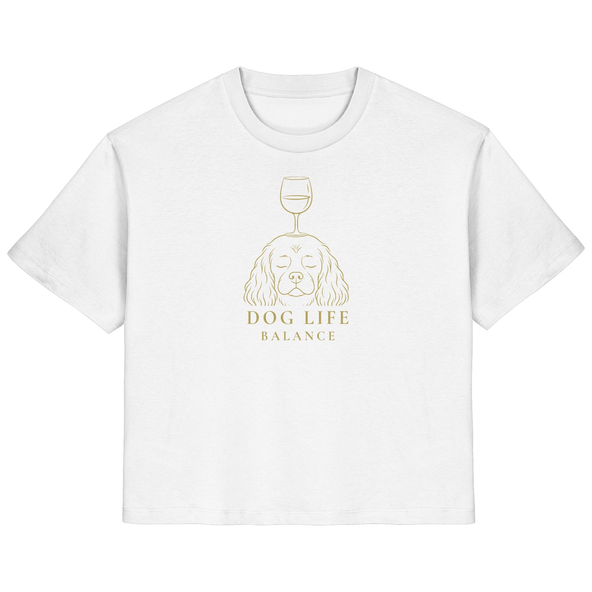 Dog Life Balance - American Cocker Spaniel - Ladies Organic Shirt