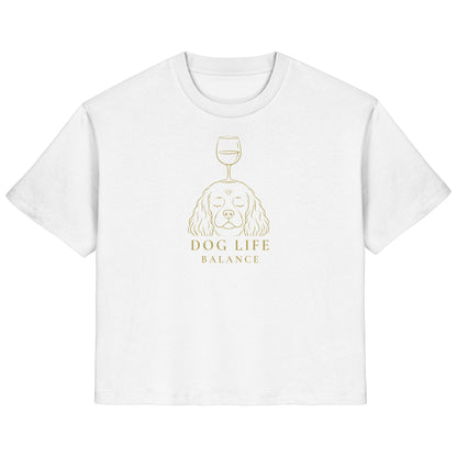 Dog Life Balance - American Cocker Spaniel - Ladies Organic Shirt