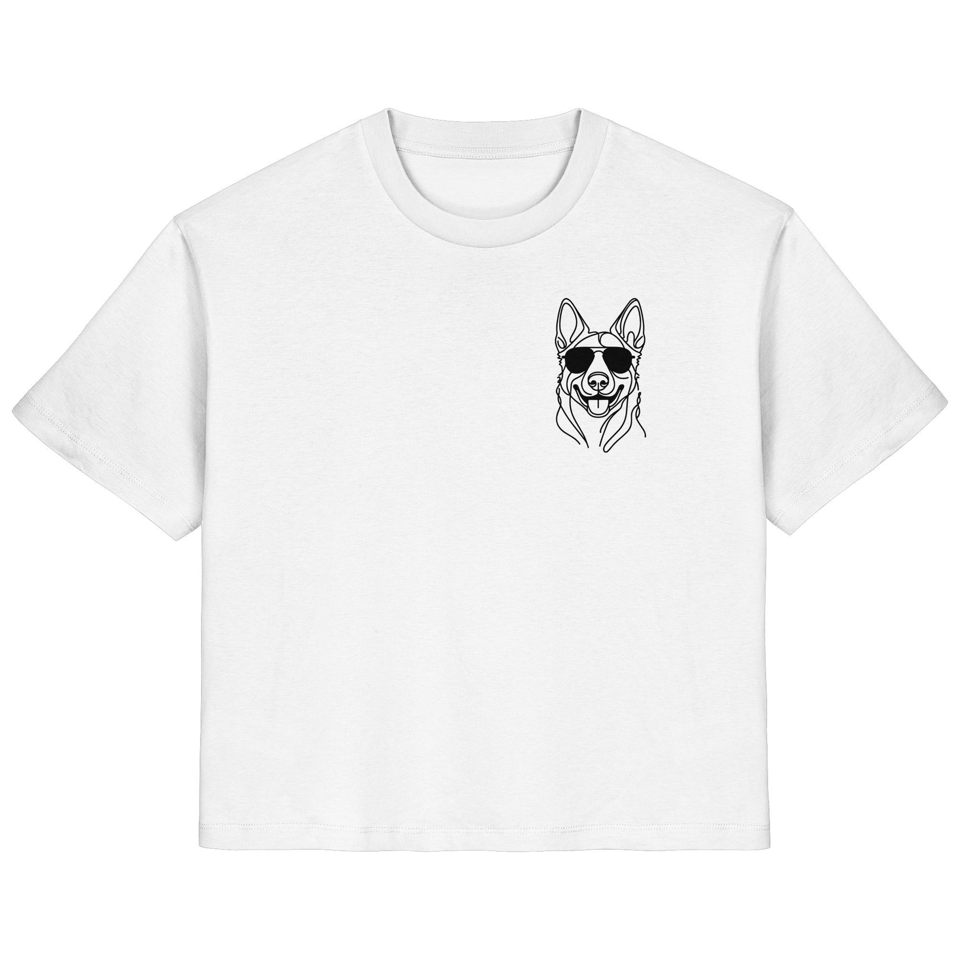 Line Art - Cooler Malinois - Ladies Organic Shirt
