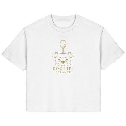 Dog Life Balance - Staffordshire Bullterrier - Ladies Organic Shirt