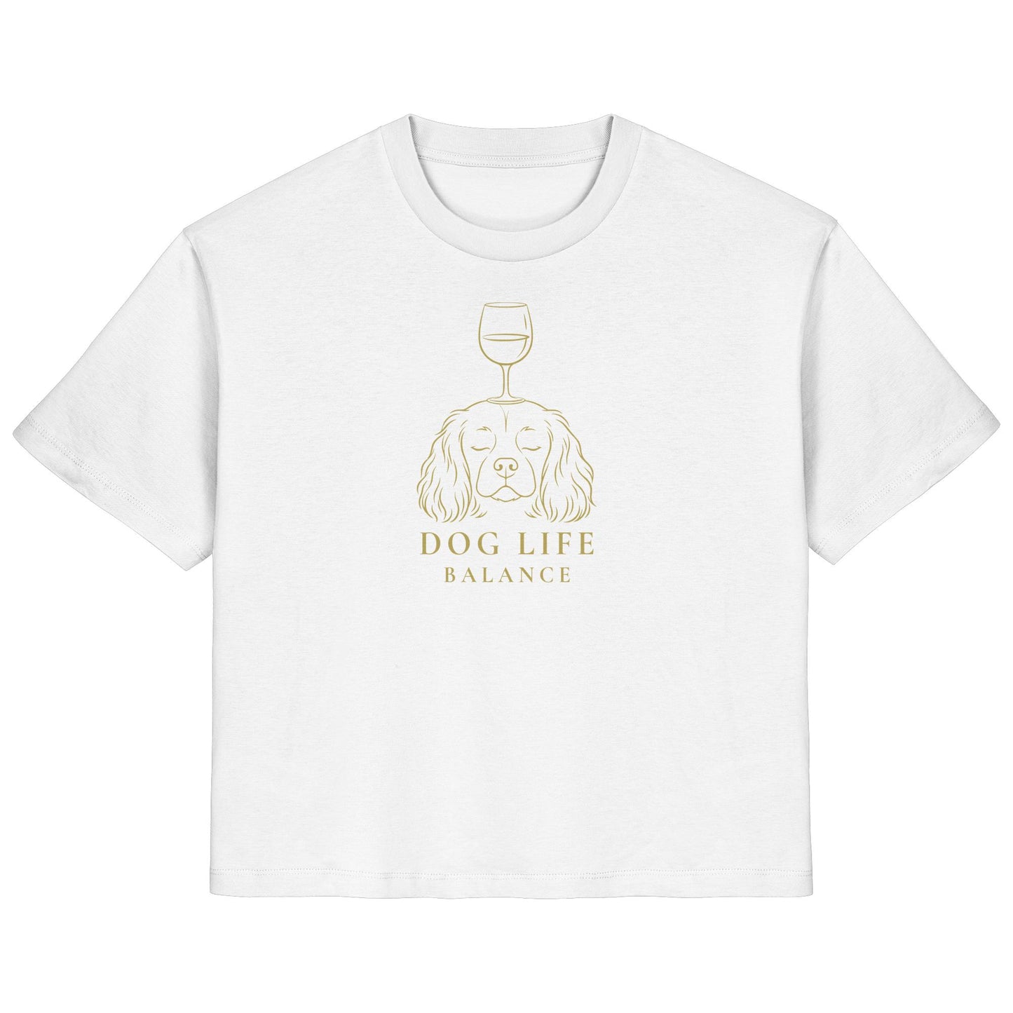 Dog Life Balance - Cavalier King Charles Spaniel - Ladies Organic Shirt