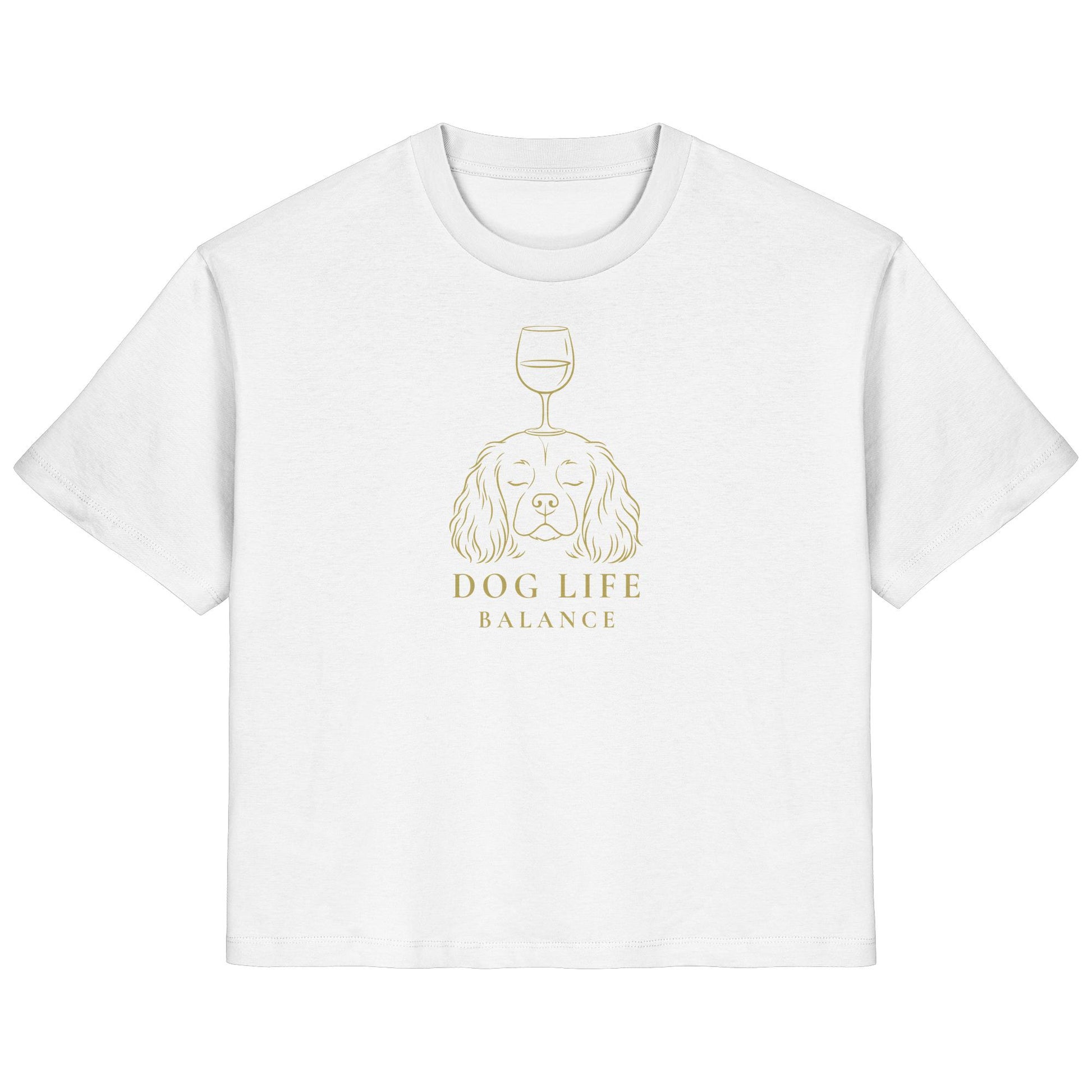 Dog Life Balance - Cavalier King Charles Spaniel - Ladies Organic Shirt