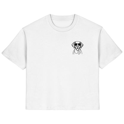 Line Art - Cooler Deutsch Kurzhaar - Ladies Organic Shirt