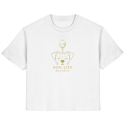 Dog Life Balance - Boxer - Ladies Organic Shirt