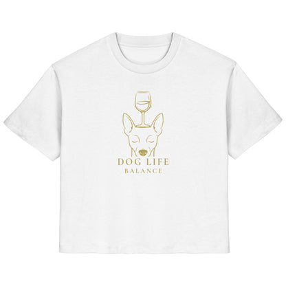 Dog Life Balance - Zwergpinscher - Ladies Organic Shirt