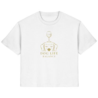 Dog Life Balance - Dackel (Rauhaar) - Ladies Organic Shirt
