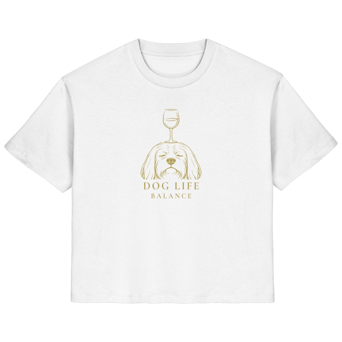 Dog Life Balance - Lhasa Apso - Ladies Organic Shirt