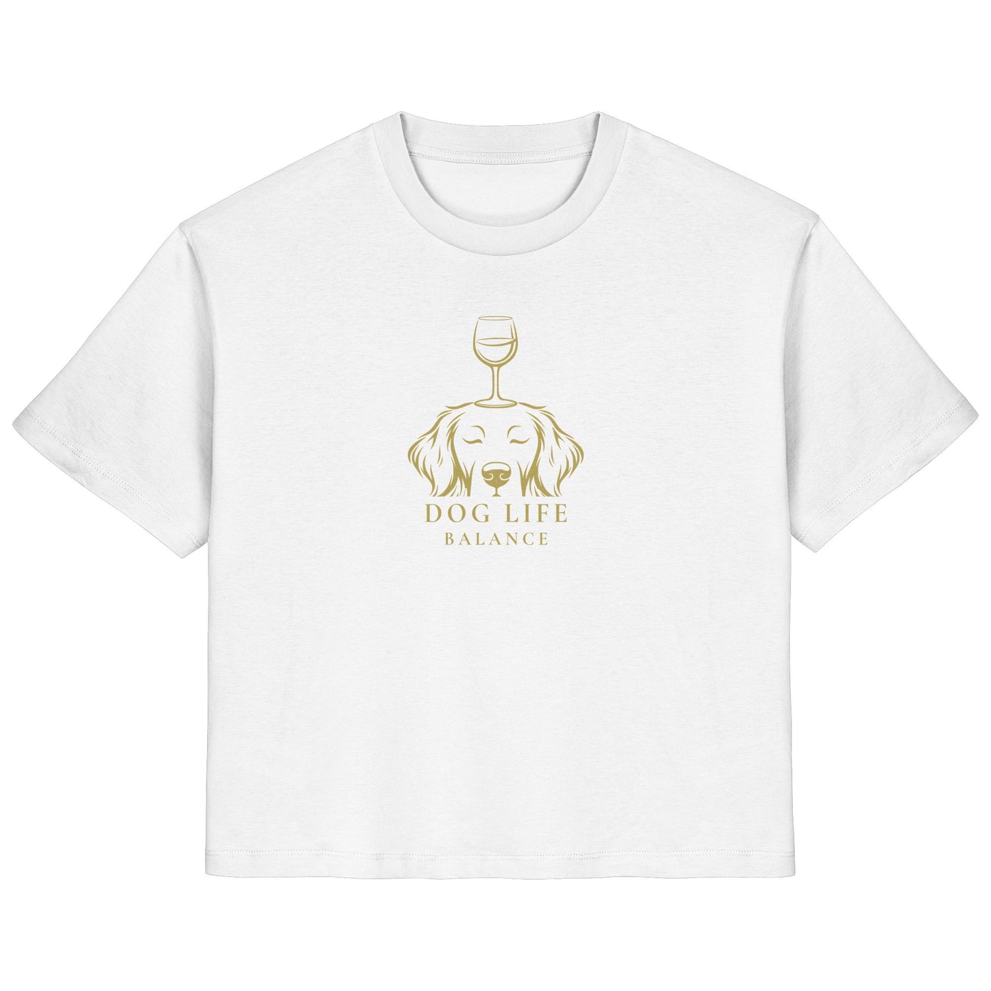 Dog Life Balance - Flat Coated Retriever - Ladies Organic Shirt