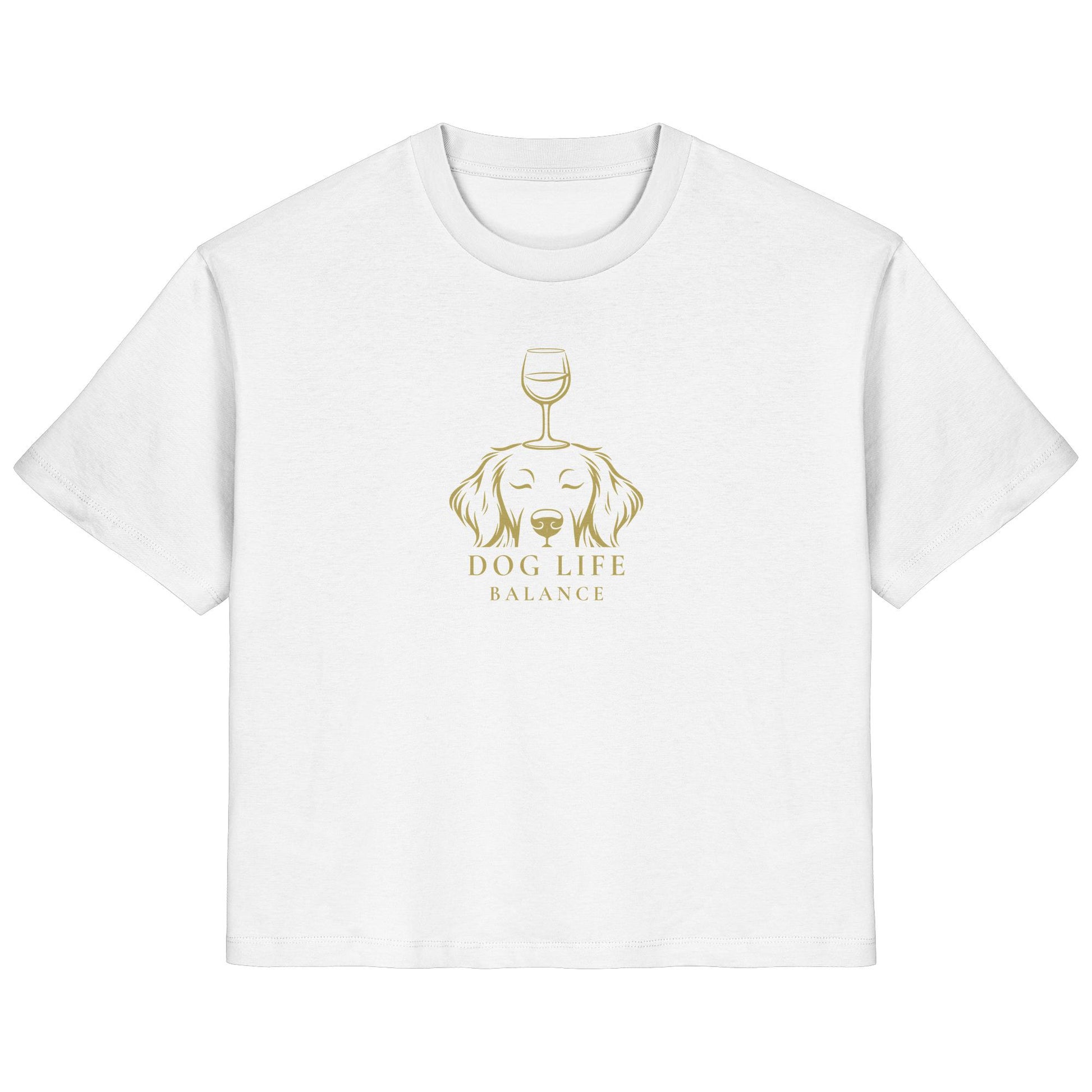 Dog Life Balance - Flat Coated Retriever - Ladies Organic Shirt