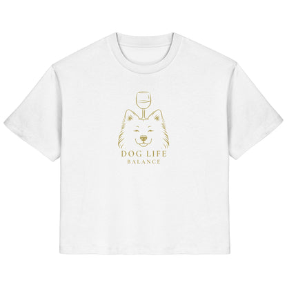 Dog Life Balance - Samojede - Ladies Organic Shirt