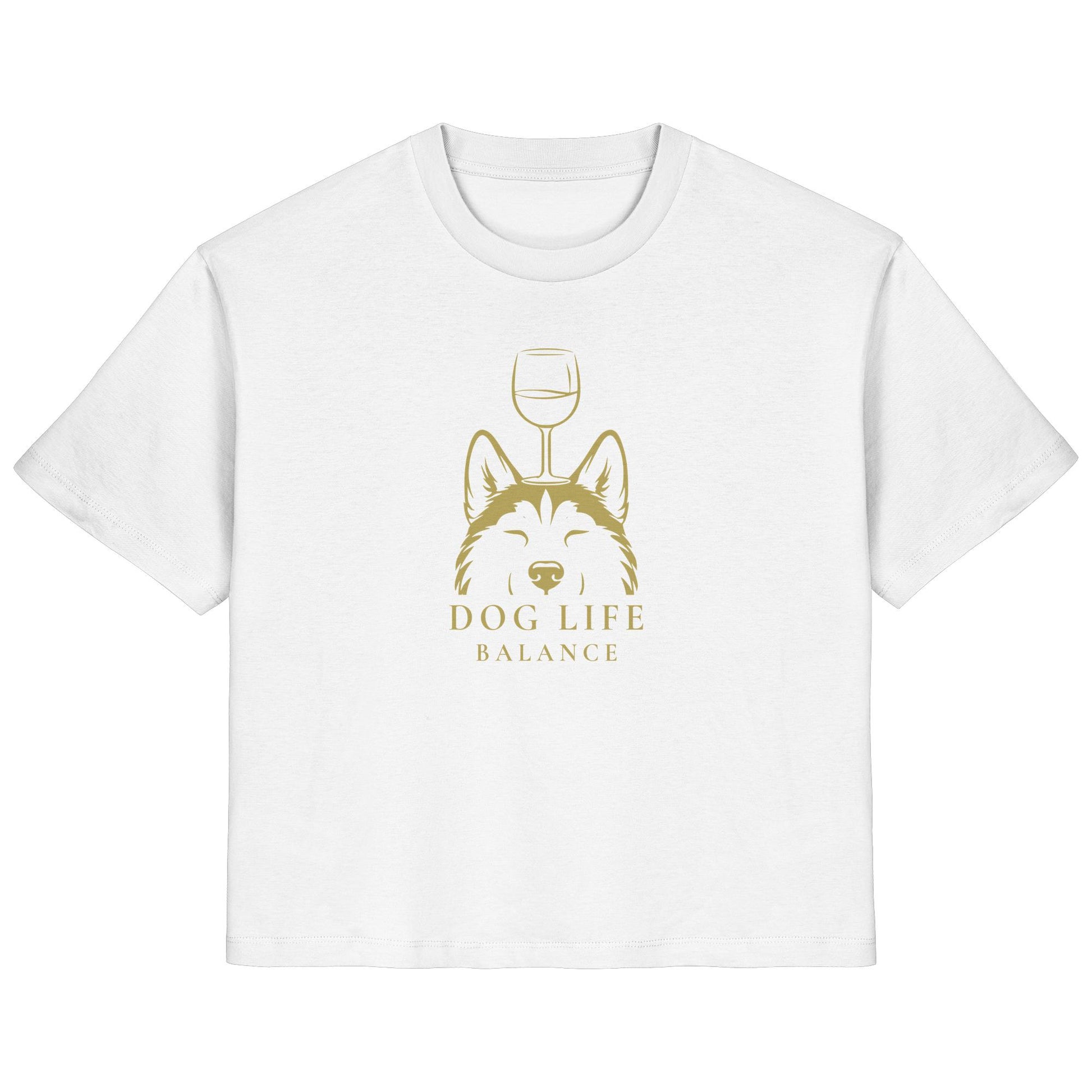 Dog Life Balance - Husky - Ladies Organic Shirt