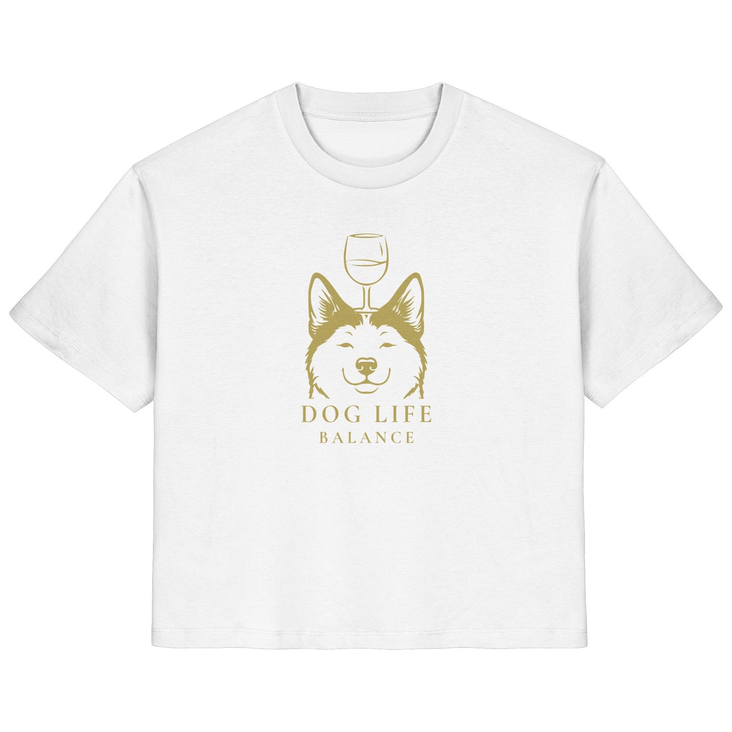 Dog Life Balance - Akita - Ladies Organic Shirt