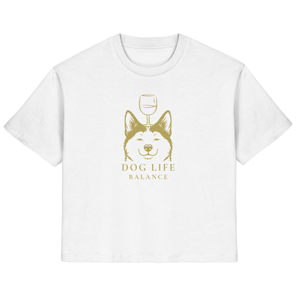Dog Life Balance - Akita - Ladies Organic Shirt