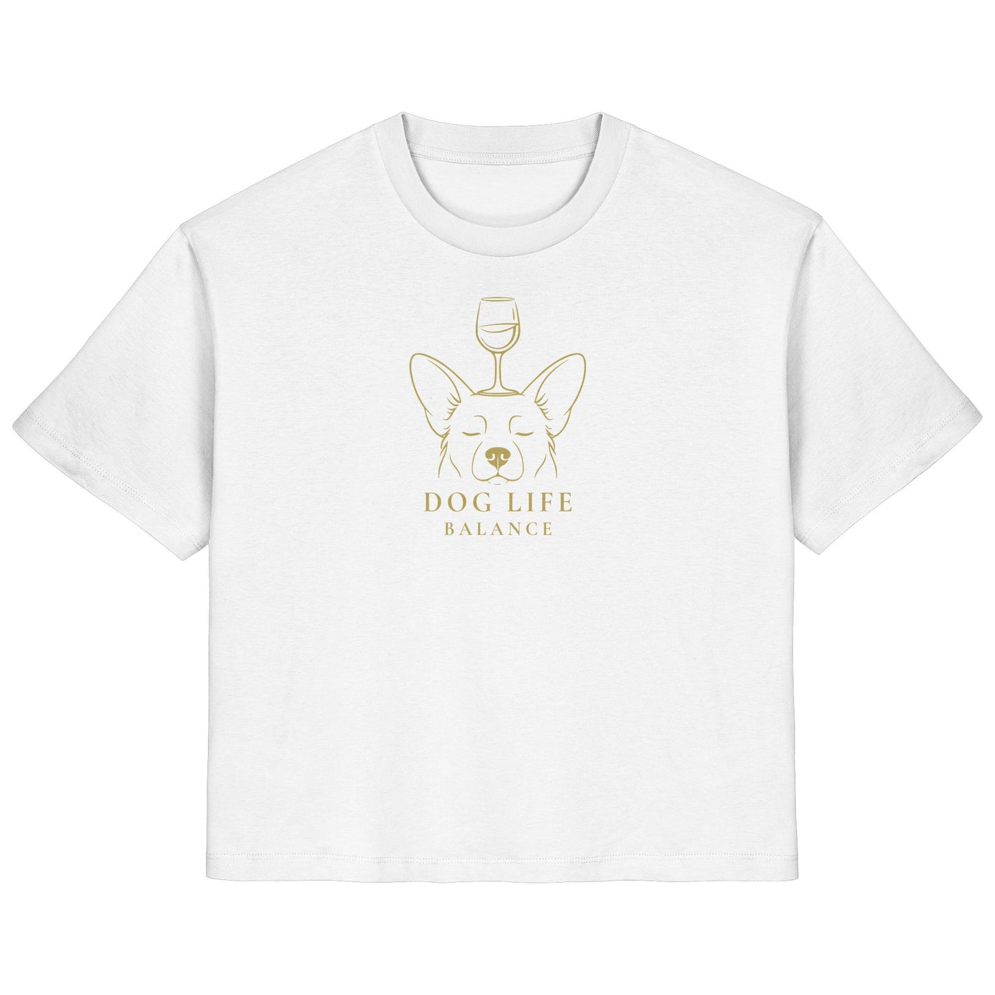 Dog Life Balance - Corgi - Ladies Organic Shirt