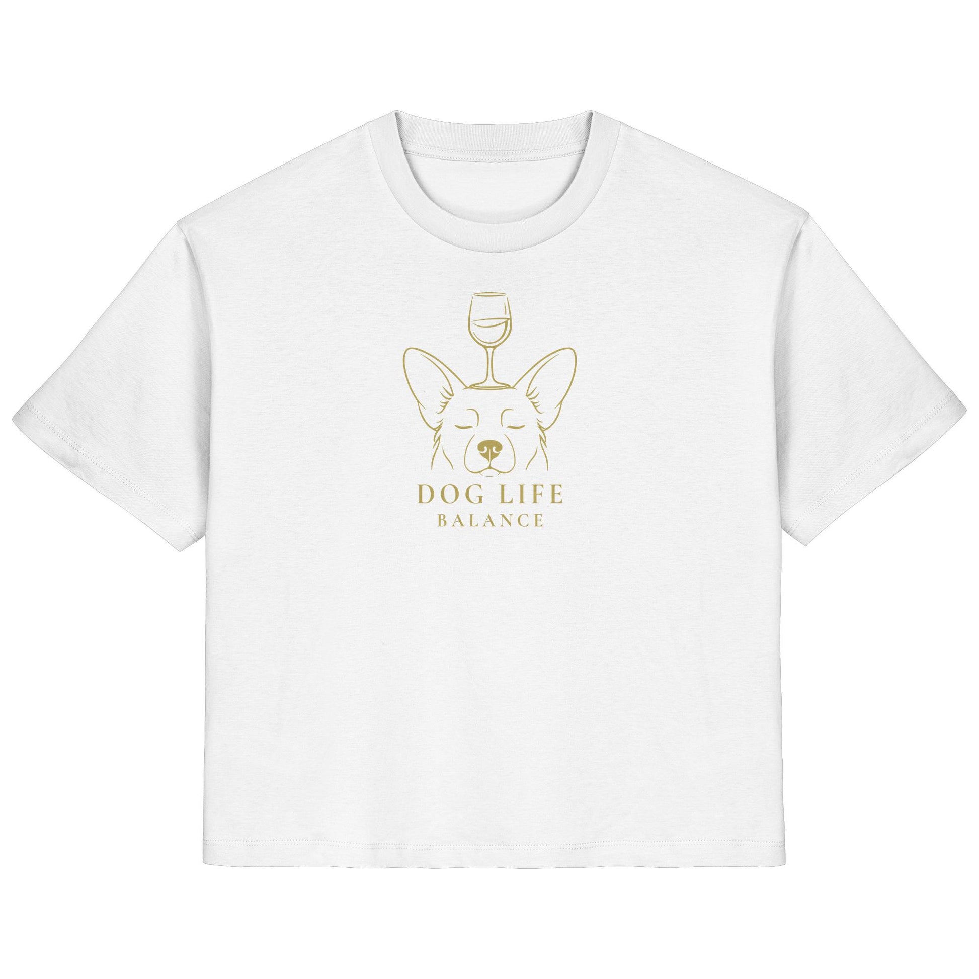 Dog Life Balance - Corgi - Ladies Organic Shirt