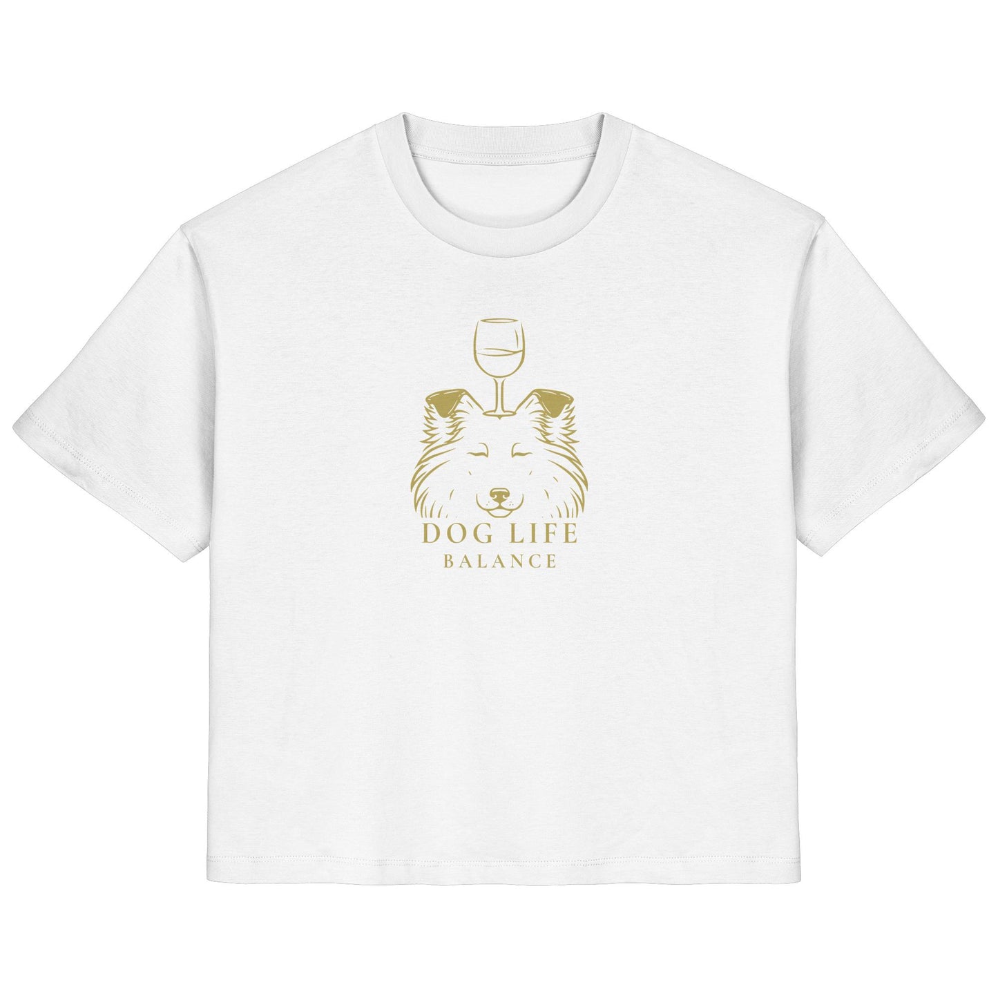 Dog Life Balance - Shetland Sheepdog - Ladies Organic Shirt