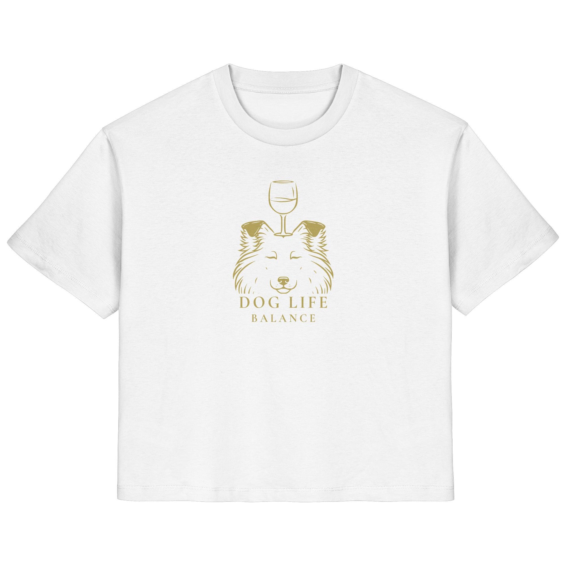Dog Life Balance - Shetland Sheepdog - Ladies Organic Shirt
