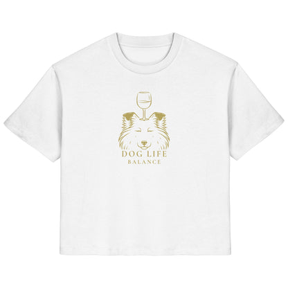 Dog Life Balance - Shetland Sheepdog - Ladies Organic Shirt