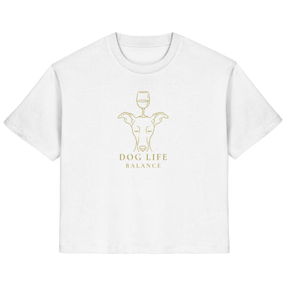 Dog Life Balance - Windhund - Ladies Organic Shirt