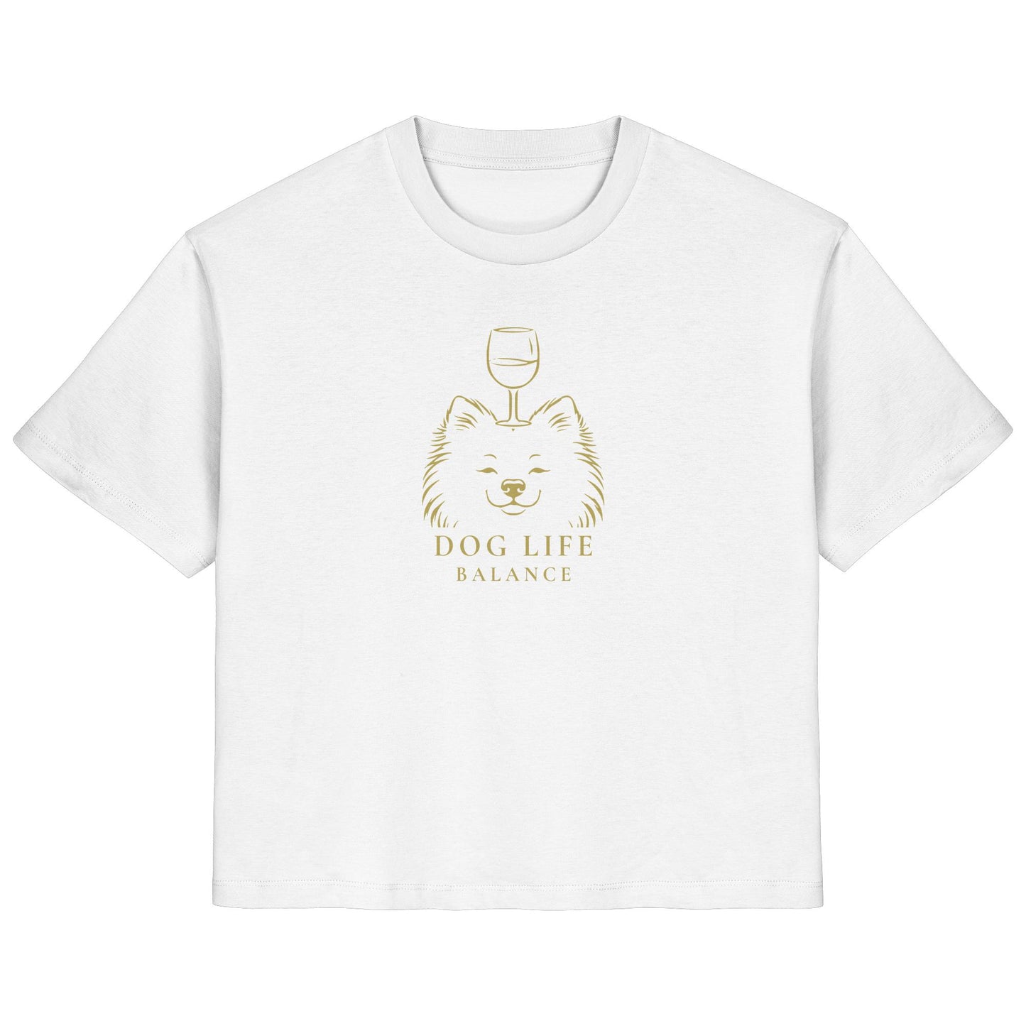 Dog Life Balance - Pomeranian - Ladies Organic Shirt