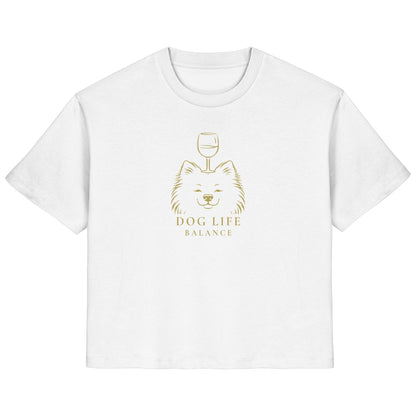 Dog Life Balance - Pomeranian - Ladies Organic Shirt