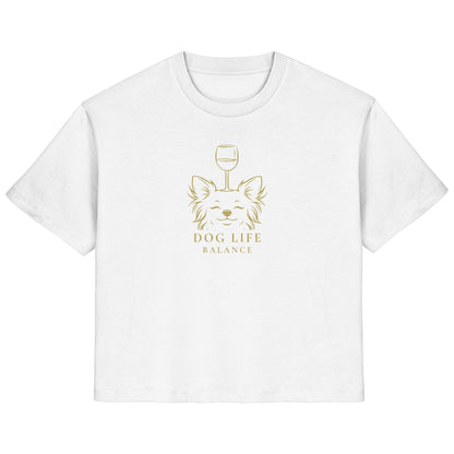 Dog Life Balance - Chihuahua (Langhaar) - Ladies Organic Shirt
