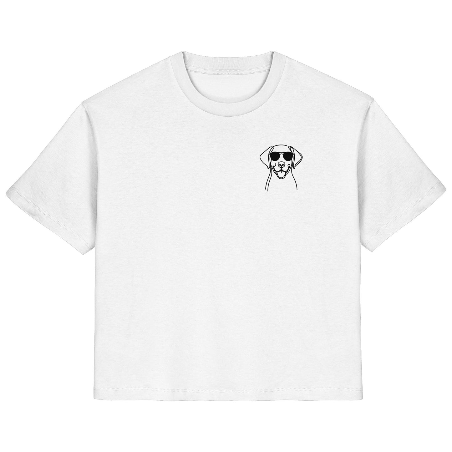 Line Art - Cooler English Pointer - Ladies Organic Shirt