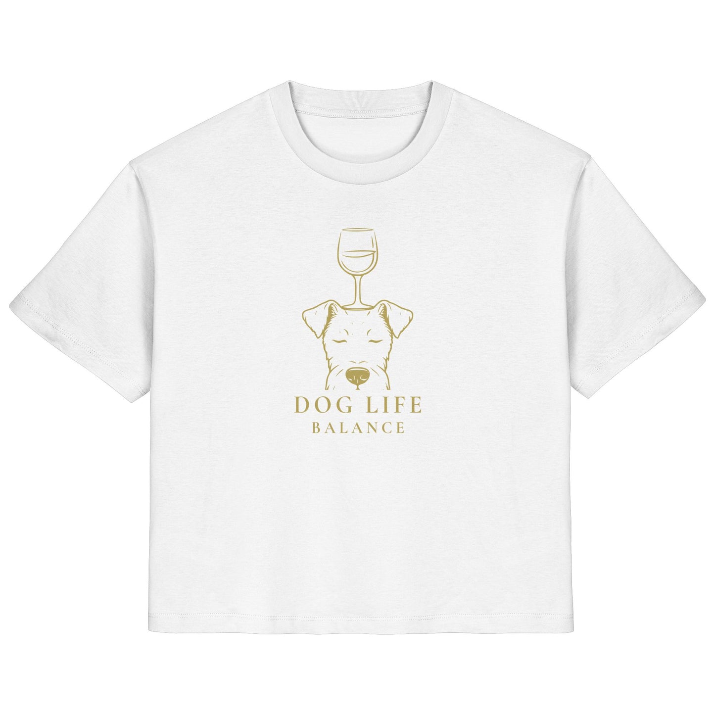 Dog Life Balance - Irish Terrier - Ladies Organic Shirt