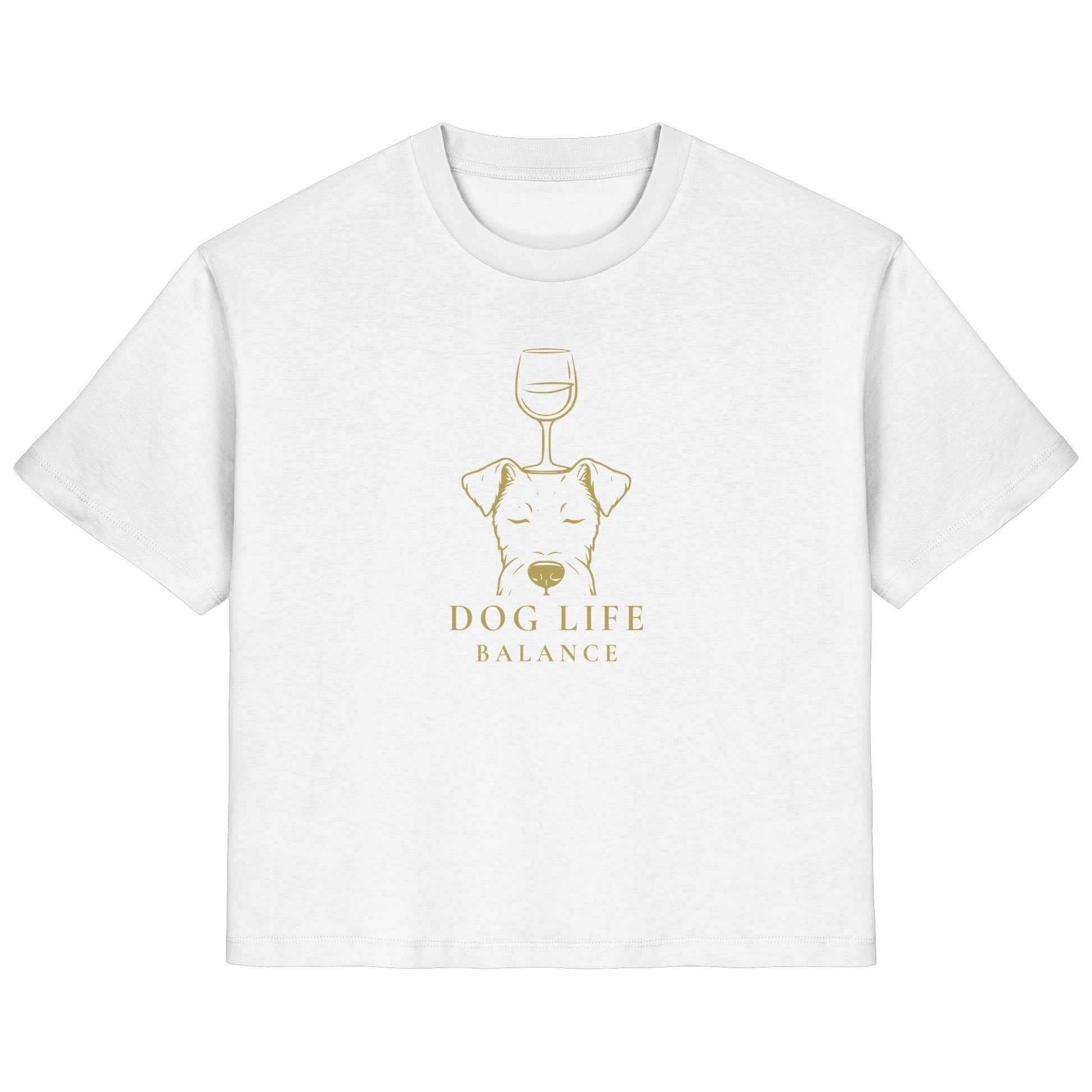 Dog Life Balance - Irish Terrier - Ladies Organic Shirt