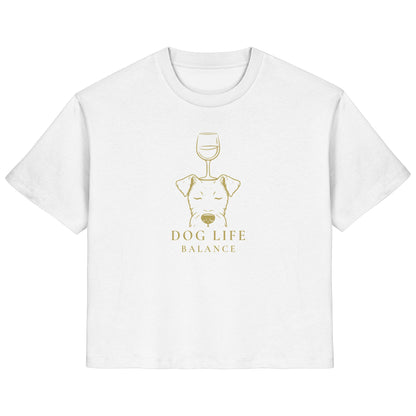 Dog Life Balance - Irish Terrier - Ladies Organic Shirt