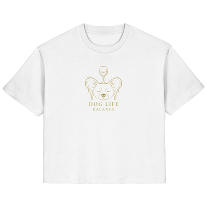 Dog Life Balance - Papillon - Ladies Organic Shirt