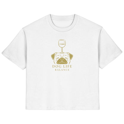 Dog Life Balance - Mops - Ladies Organic Shirt