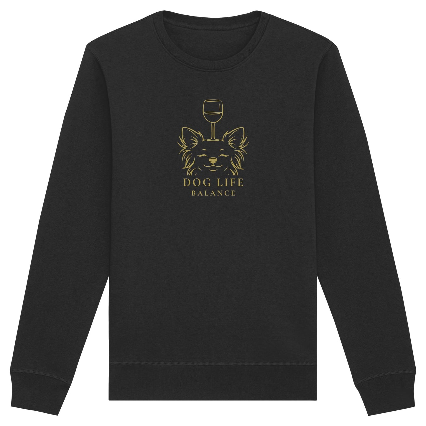 Dog Life Balance - Chihuahua (Langhaar) - Organic Basic Unisex Sweatshirt
