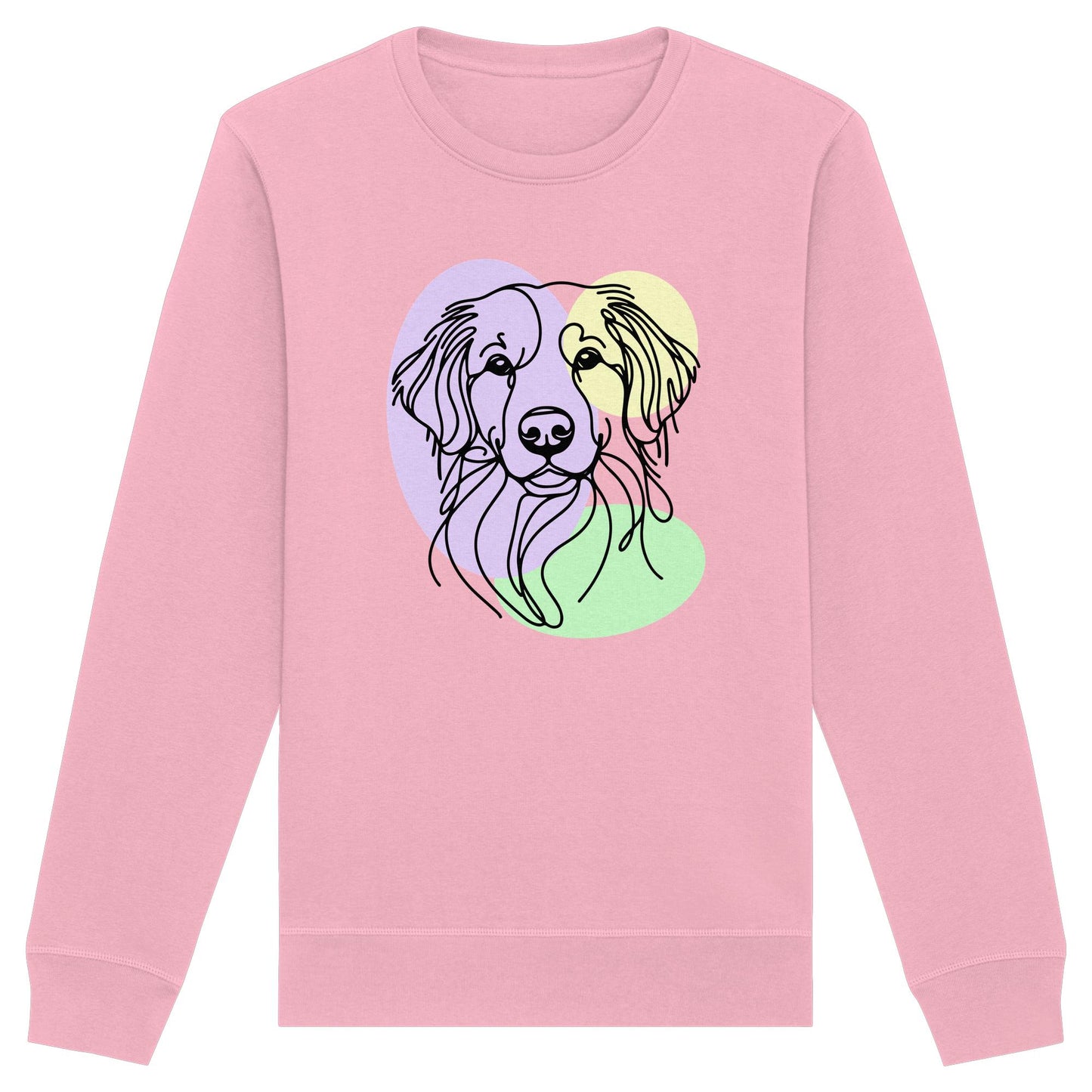 Line Art - Süßer Kooikerhondje - Organic Basic Unisex Sweatshirt