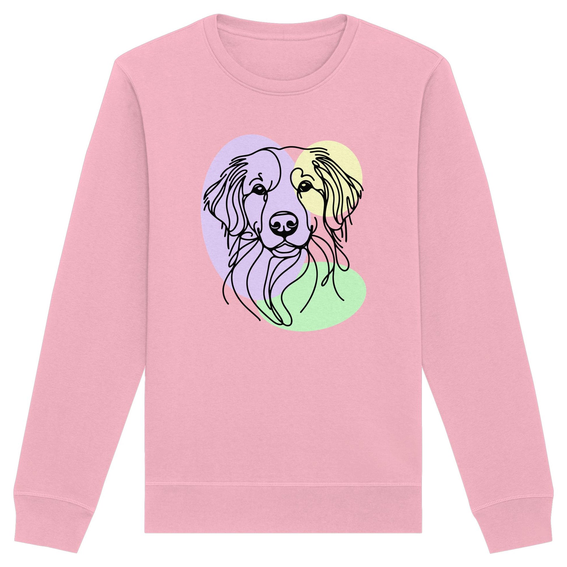 Line Art - Süßer Kooikerhondje - Organic Basic Unisex Sweatshirt