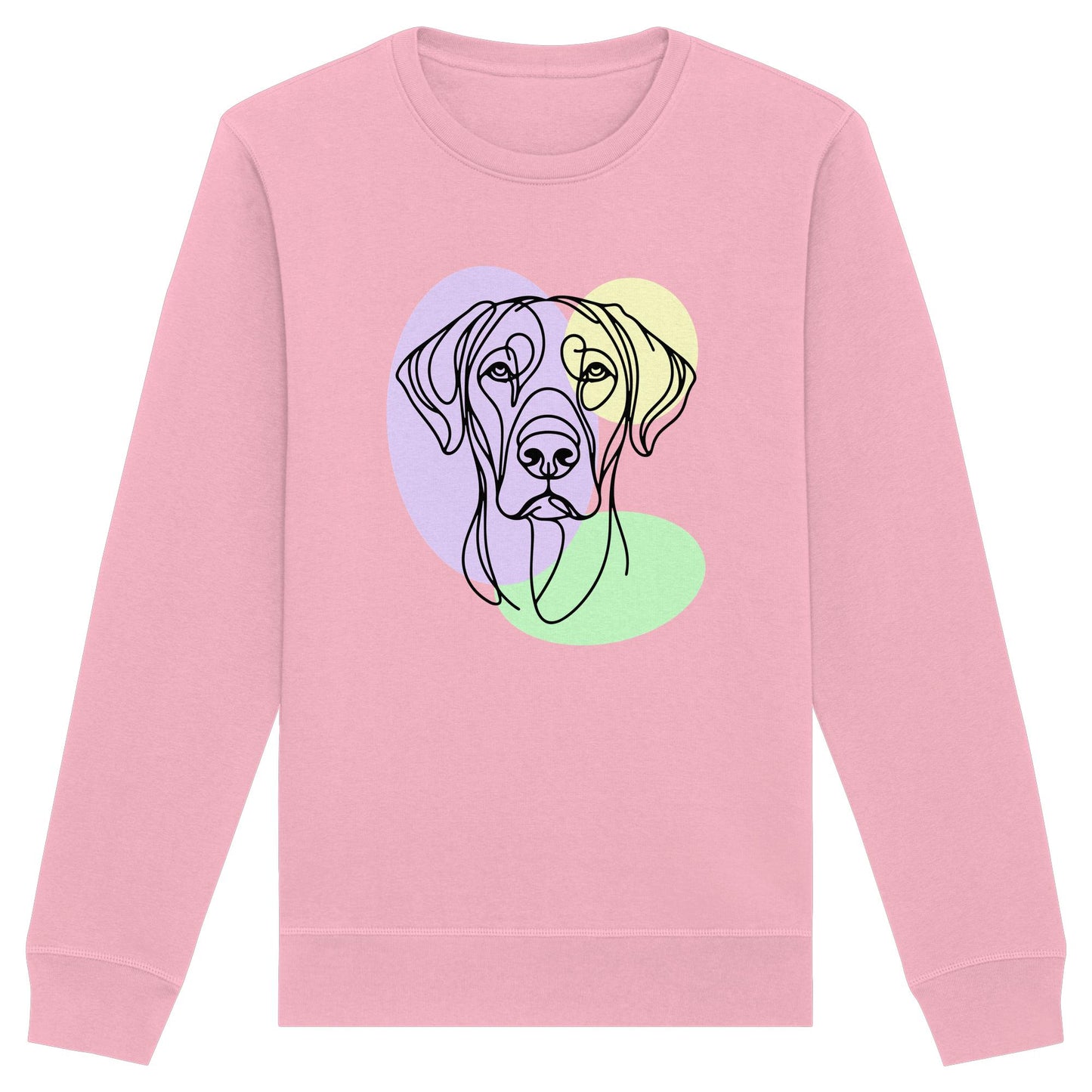 Line Art - Süßer Rhodesian Ridgeback - Organic Basic Unisex Sweatshirt