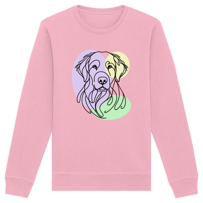 Line Art - Süßer Kuvasz - Organic Basic Unisex Sweatshirt