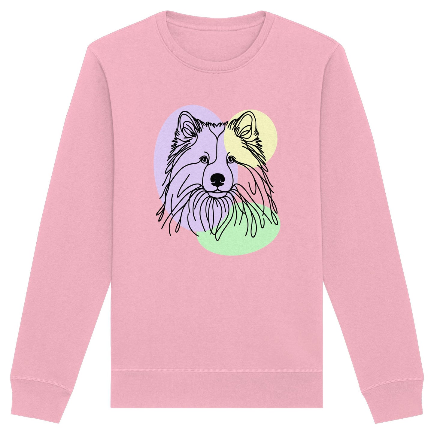 Line Art - Süßer Eurasier - Organic Basic Unisex Sweatshirt